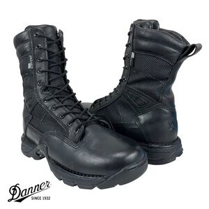 Danner Men 8D Striker II‎ Black Leather Tactical Duty Boots 8 Inch Vent 42290